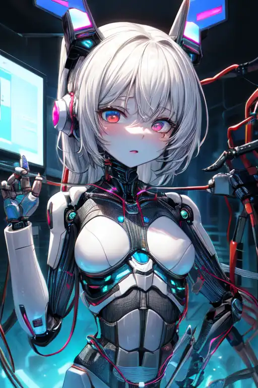 ashly john recommends Anime With Robot Girl