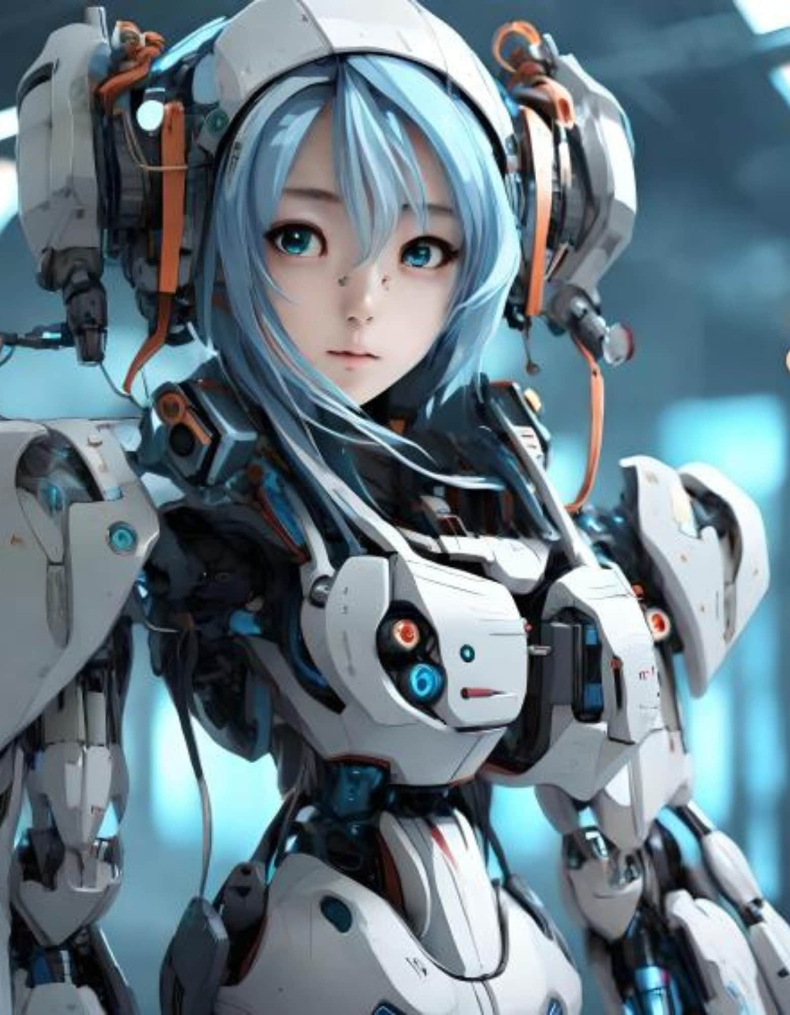 david domingos share anime with robot girl photos