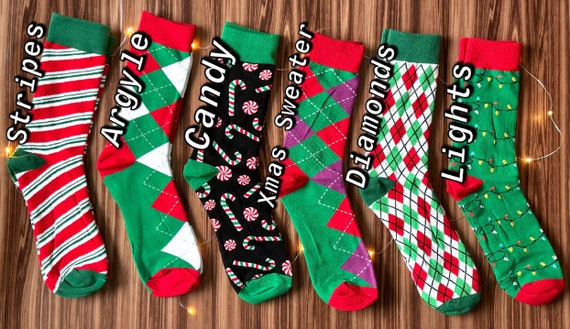 argyle christmas stockings