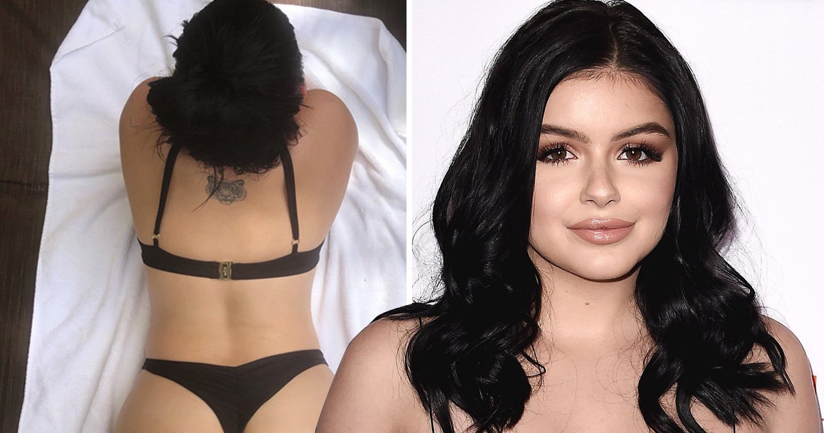 amanda alexis recommends Ariel Winter In A Thong