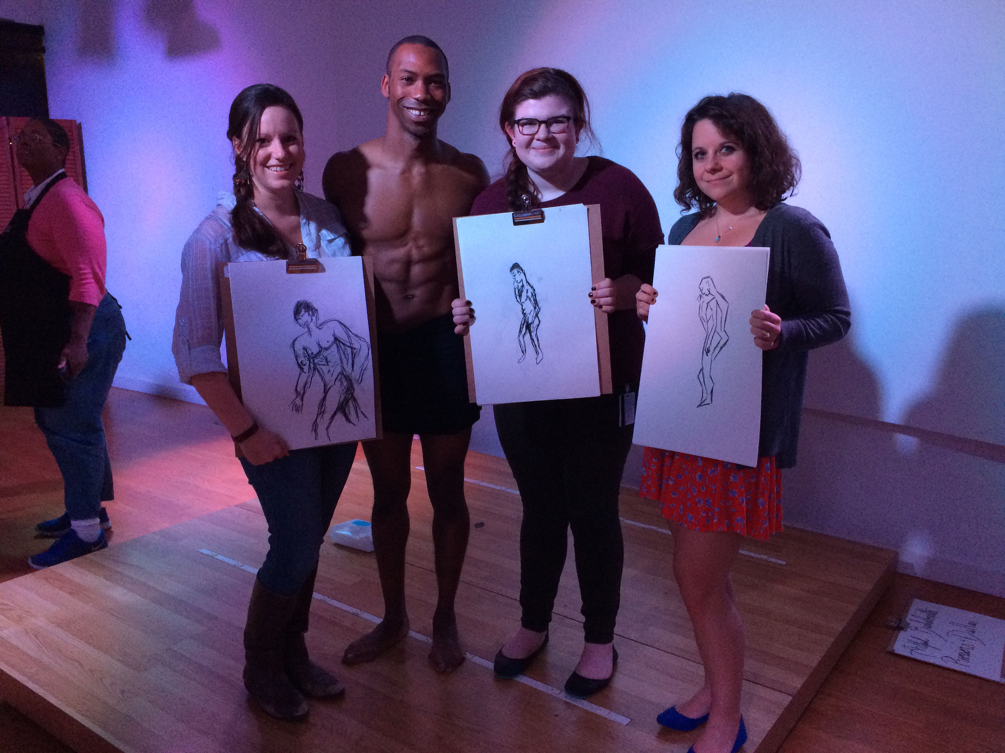clare lopez recommends art class nude male model pic