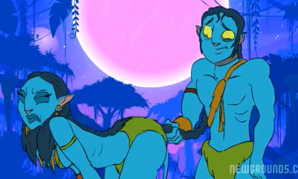 binyamin khan recommends avatar blue people porn pic