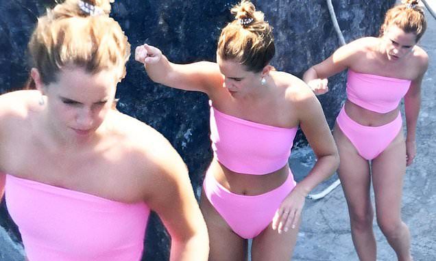 ck butler recommends emma watson pink bikini pic