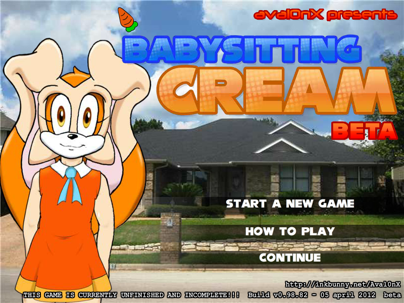 angelique perrin share babysitting cream flash game photos