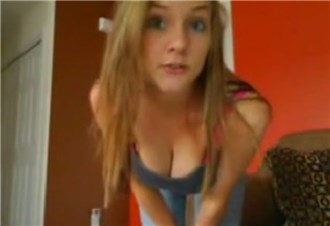 Best of Teen shows tits webcam