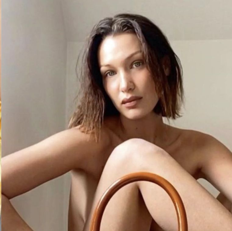 Bella Hadid Nude Photoshoot nice france