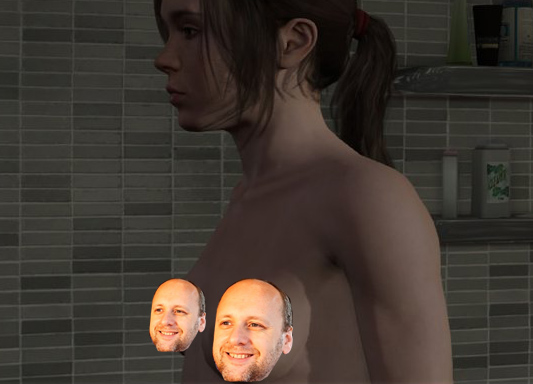 Beyond Two Souls Nude Model edition teens