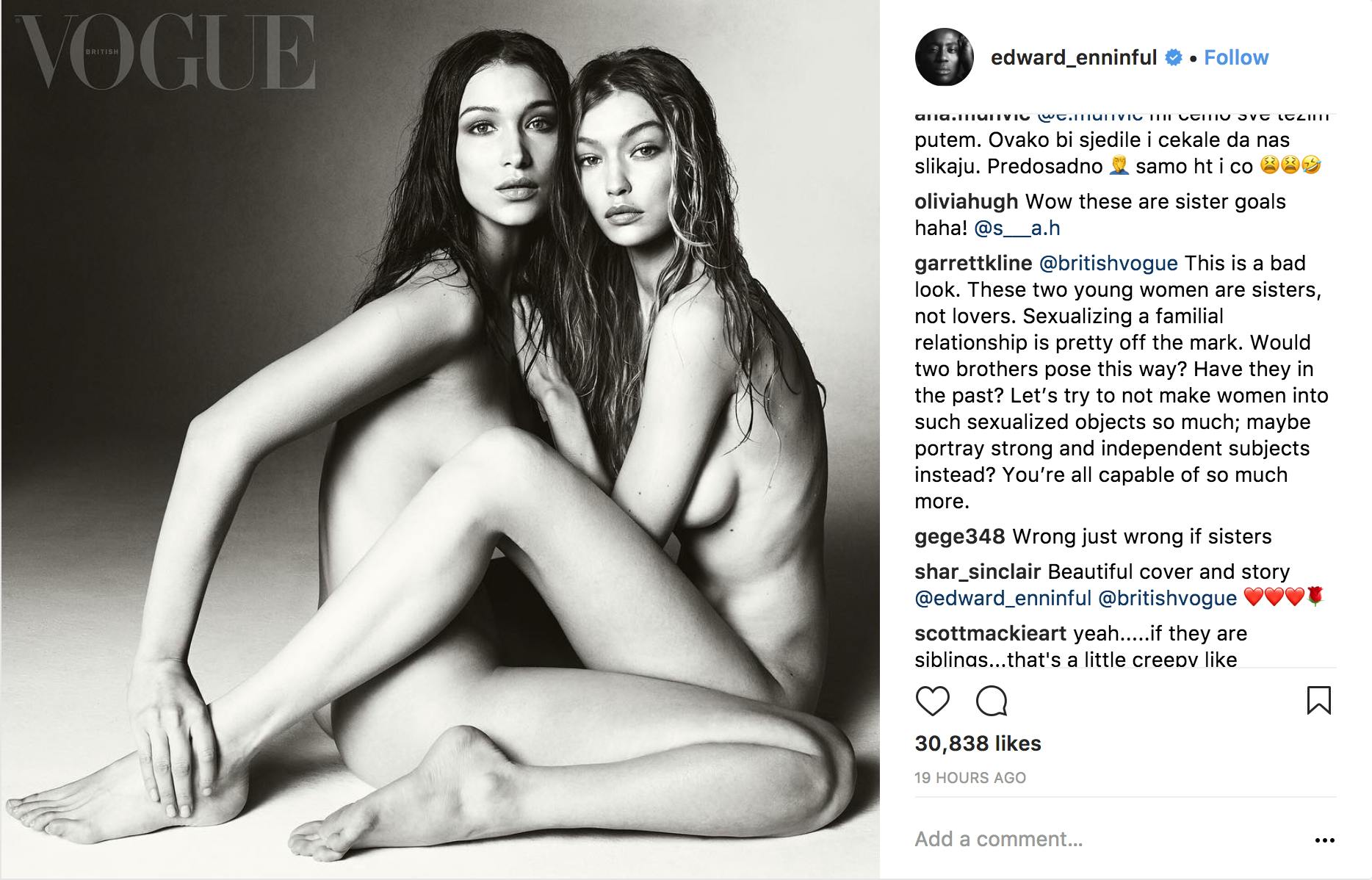 angie lillard recommends bella hadid nude photoshoot pic