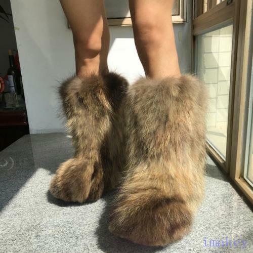 charlene saulnier recommends big fluffy fur boots pic