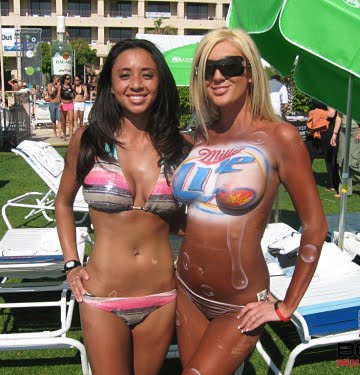 Best of Big tits body painting