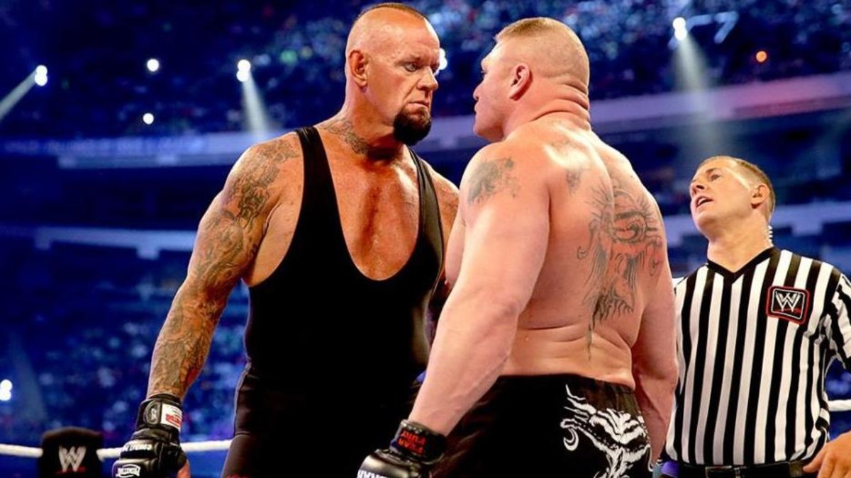 Best of Brock lesnar vs undertaker videos