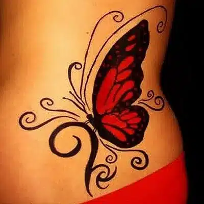 cecilio contreras recommends butterfly belly button tattoo pic