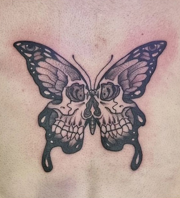 ajay pimple recommends Butterfly Sternum Tattoo