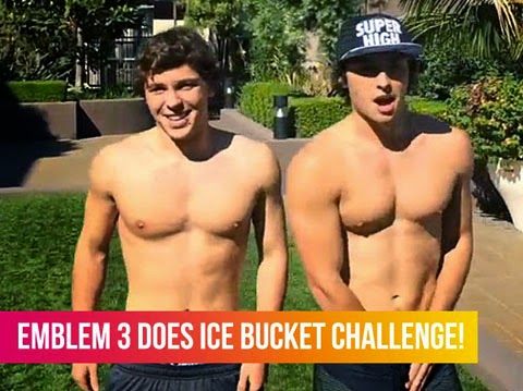nude ice bucket challenge
