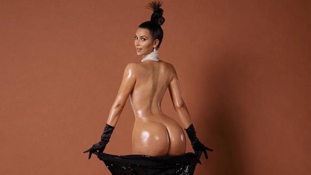 Best of Kim k naked butt