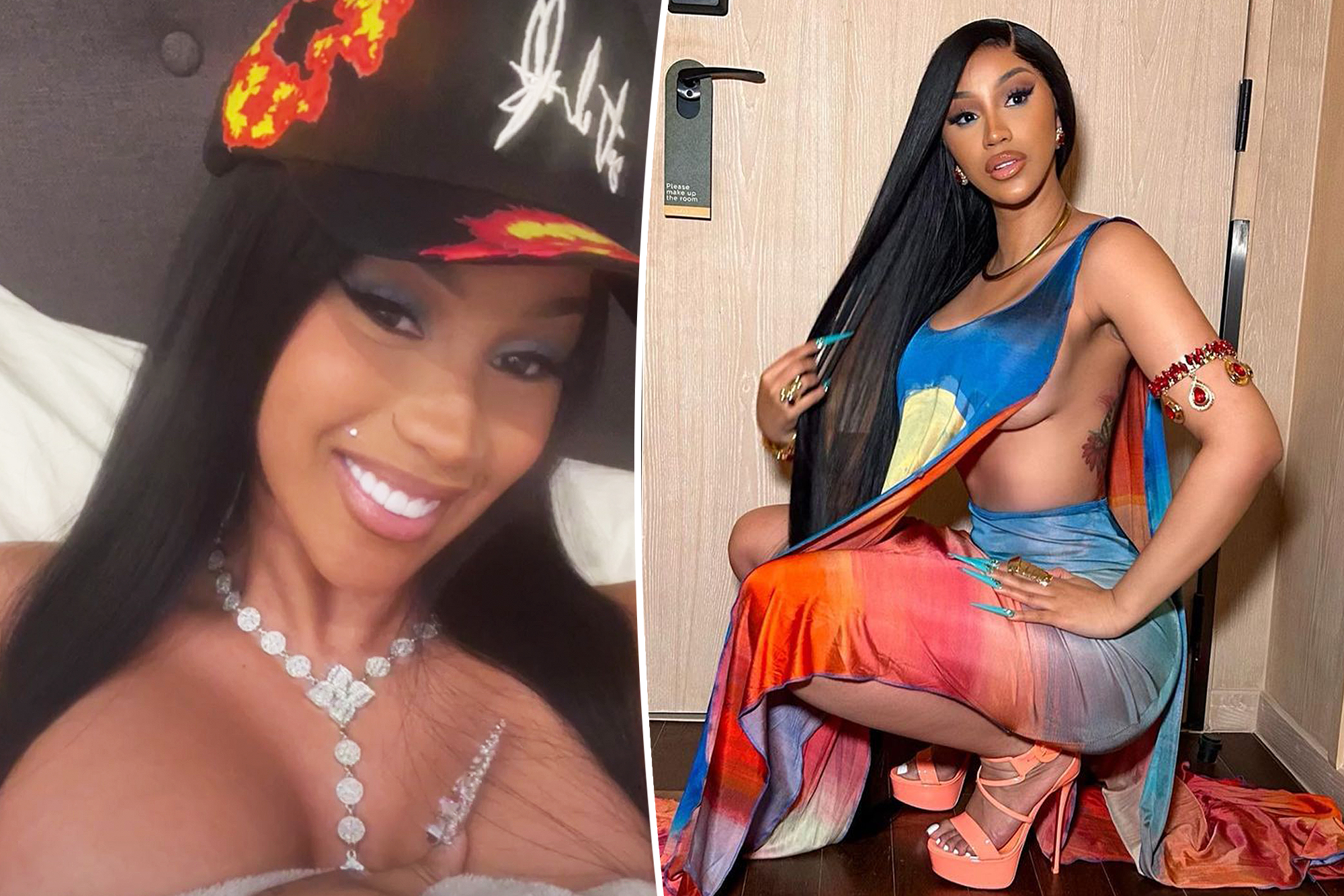 cardi b nip slip uncensored