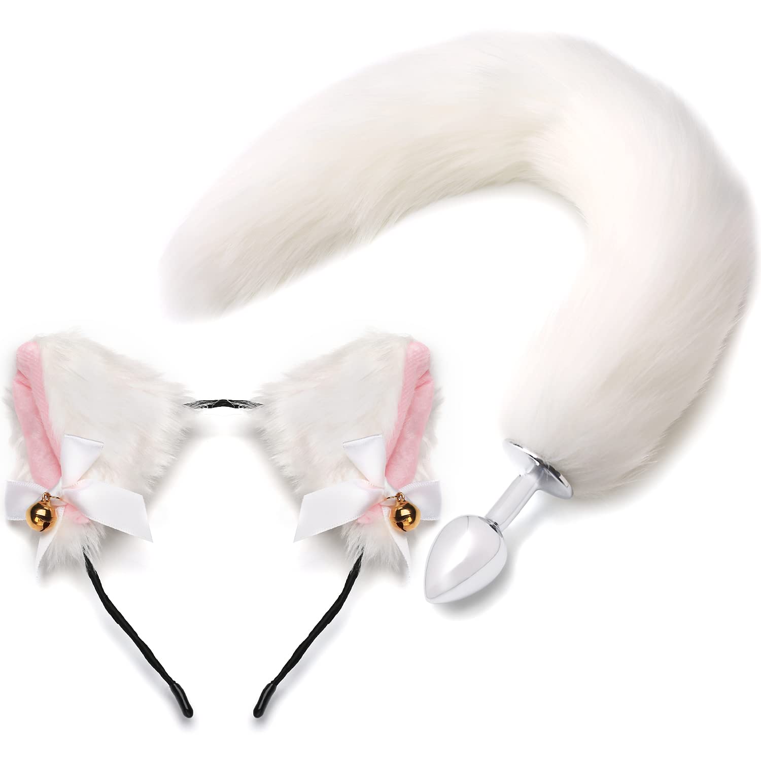cat ears and butt plug