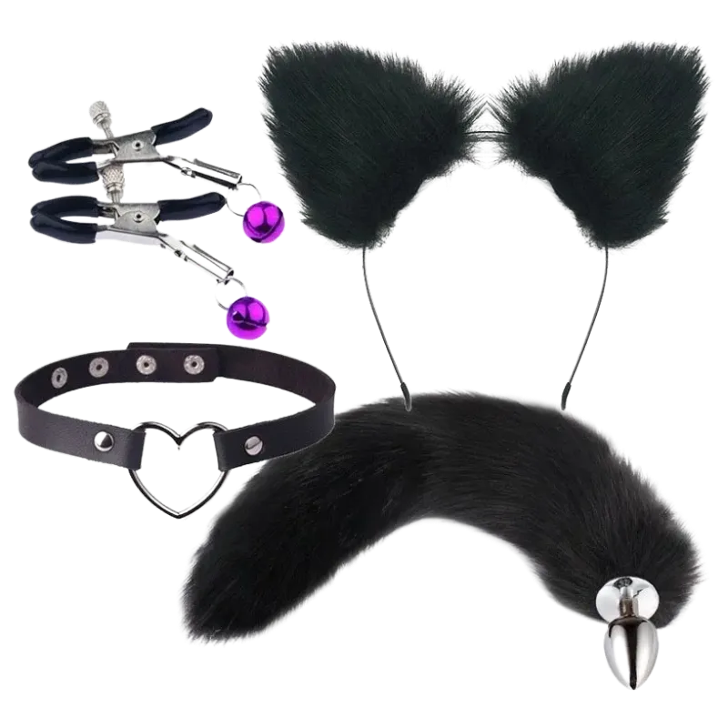 caleb leabeater recommends cat ears and butt plug pic