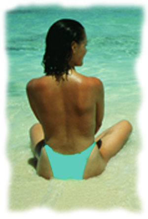 Topless Punta Cana cumfilled ass