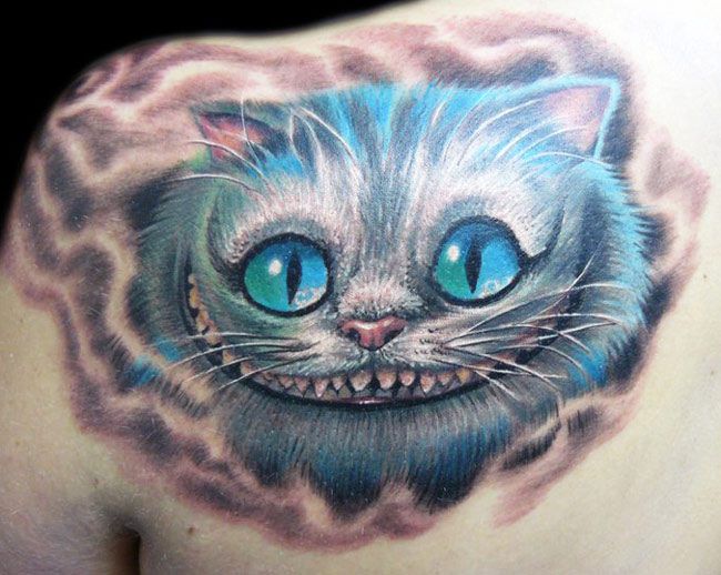 cassidie edwards recommends cheshire cat face tattoo pic