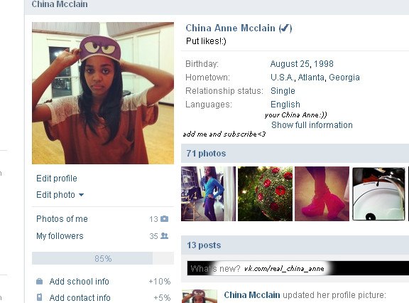 daryl purnell recommends china anne mcclain fakes pic