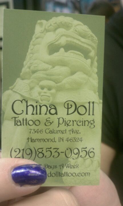 Best of China doll tattoo shop