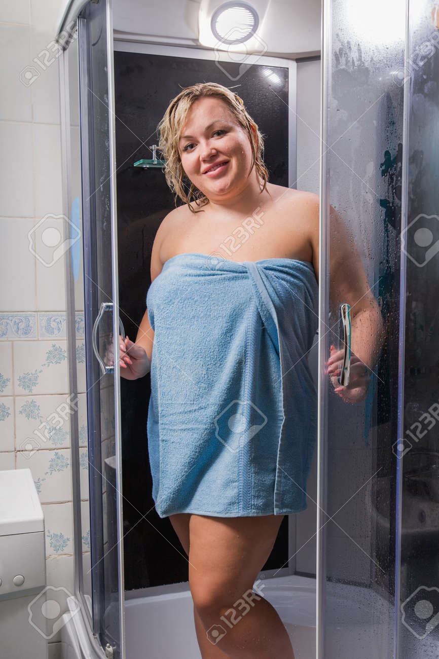 chubby girls in shower