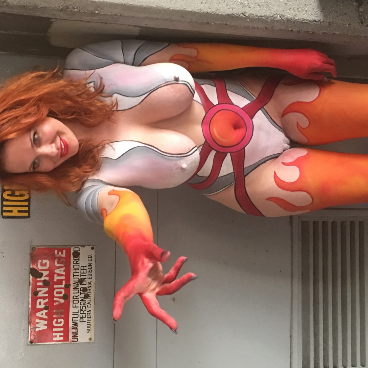 diana gille recommends Cosplayers Wearing Nothing But Body Paint