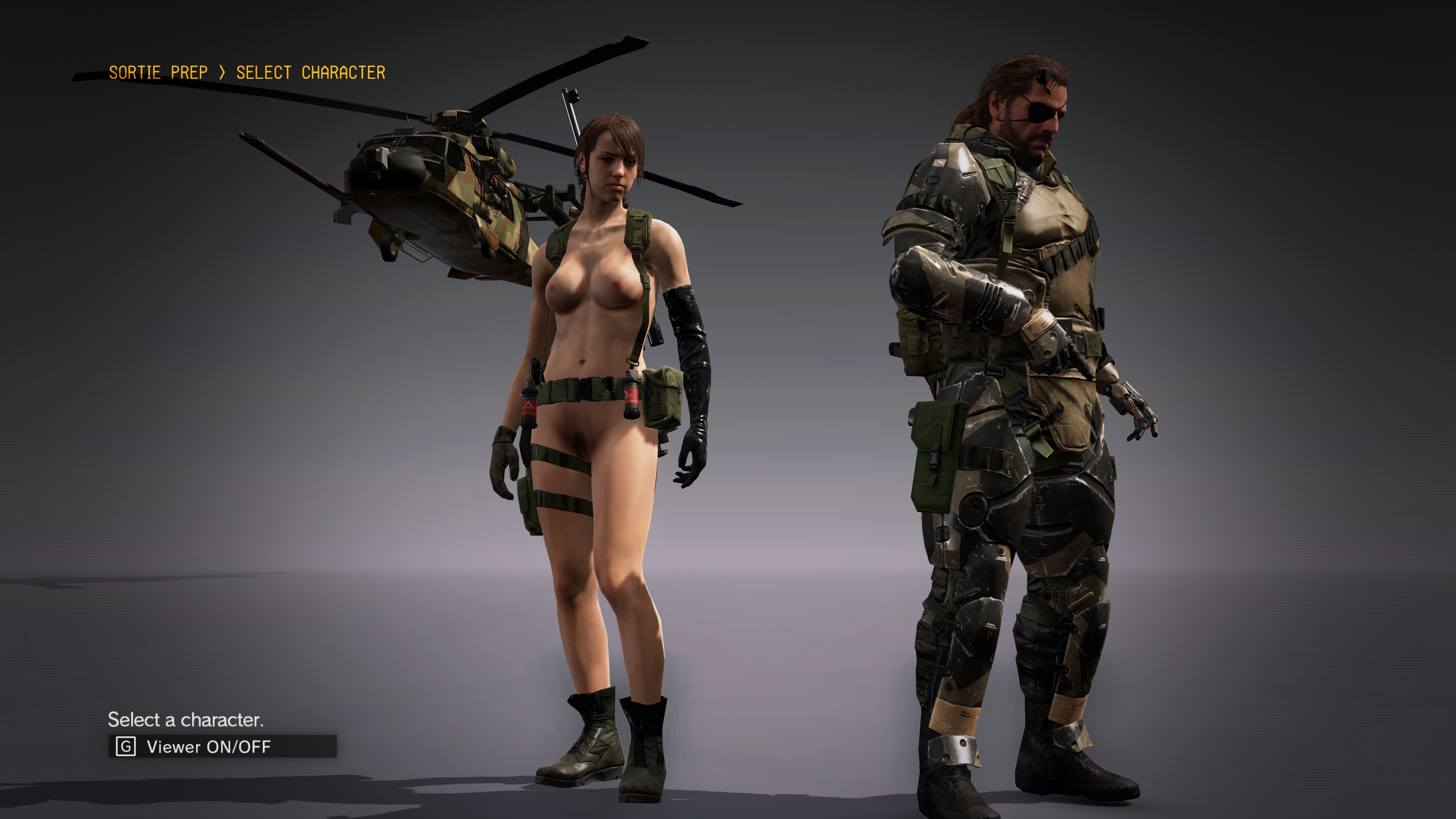 anne bonilla recommends Metal Gear Solid V Quiet Nude