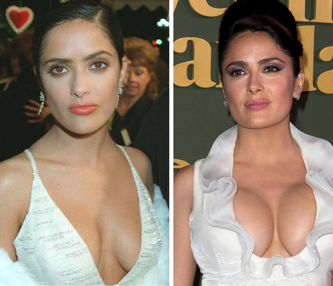andre antoun recommends Are Salma Hayek Boobs Real
