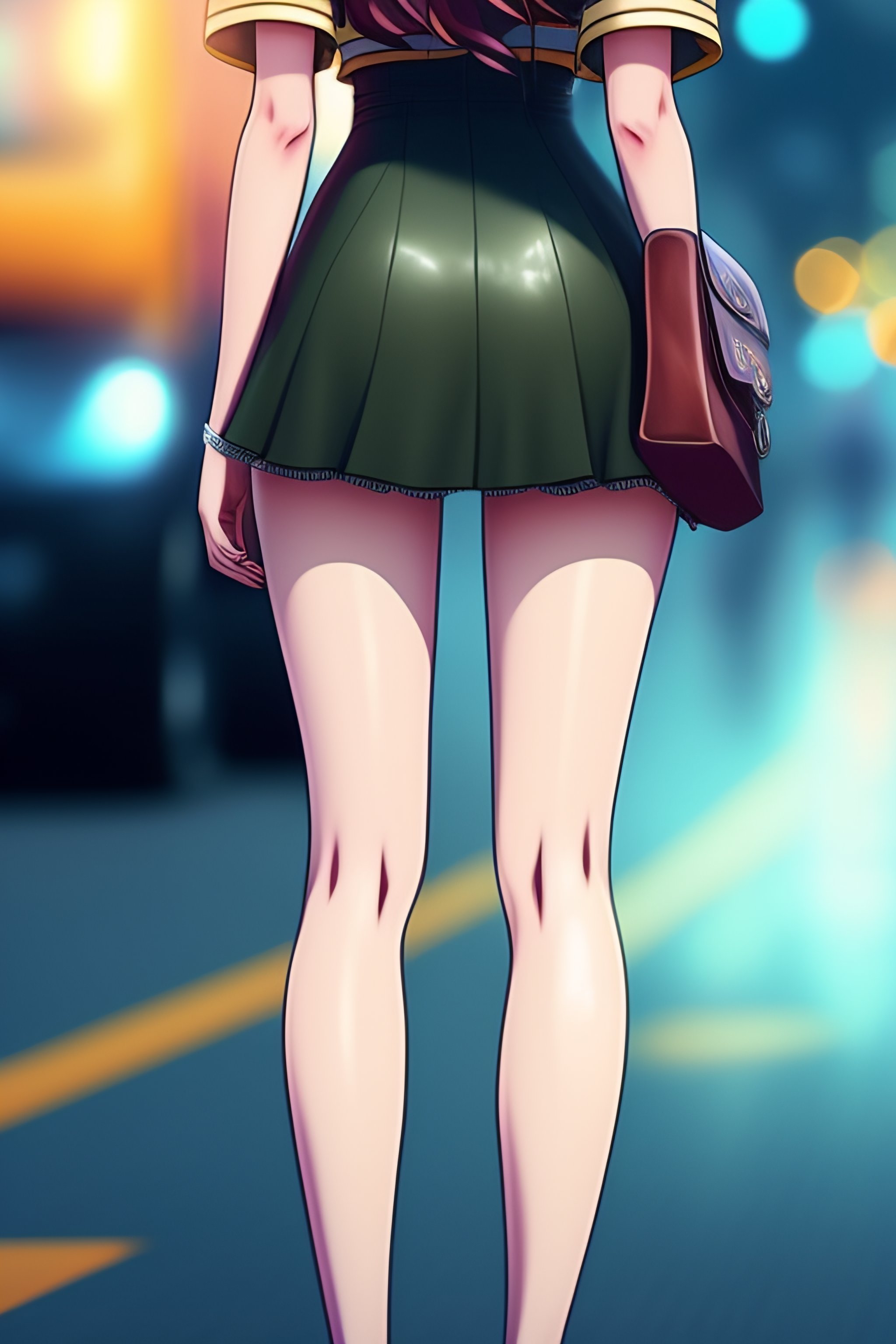 anime girl legs