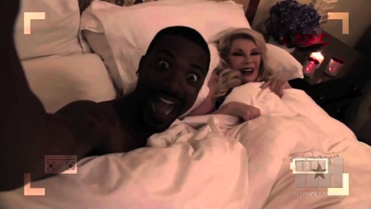 Ray J Sexy Tape showing cleavage