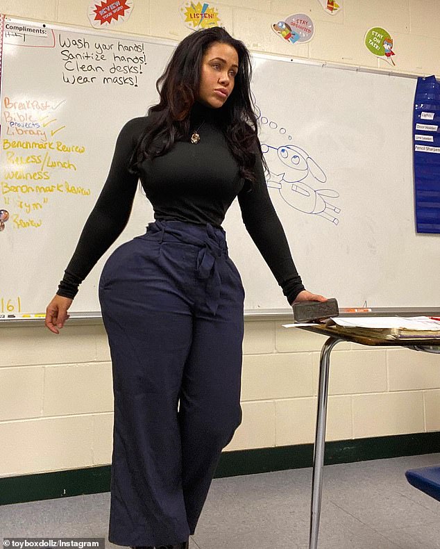 caitlin trevino add teacher with big booty photo