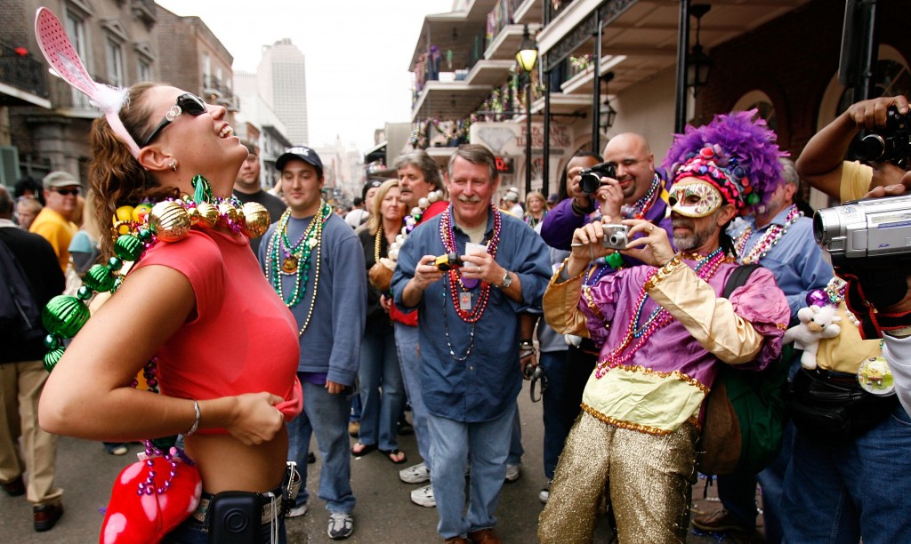 Best of Bourbon street flashing pictures