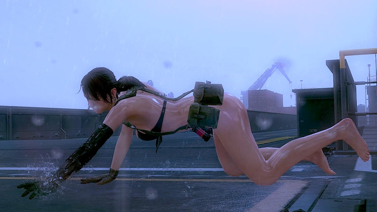 Metal Gear Solid V Quiet Nude clothes selfies