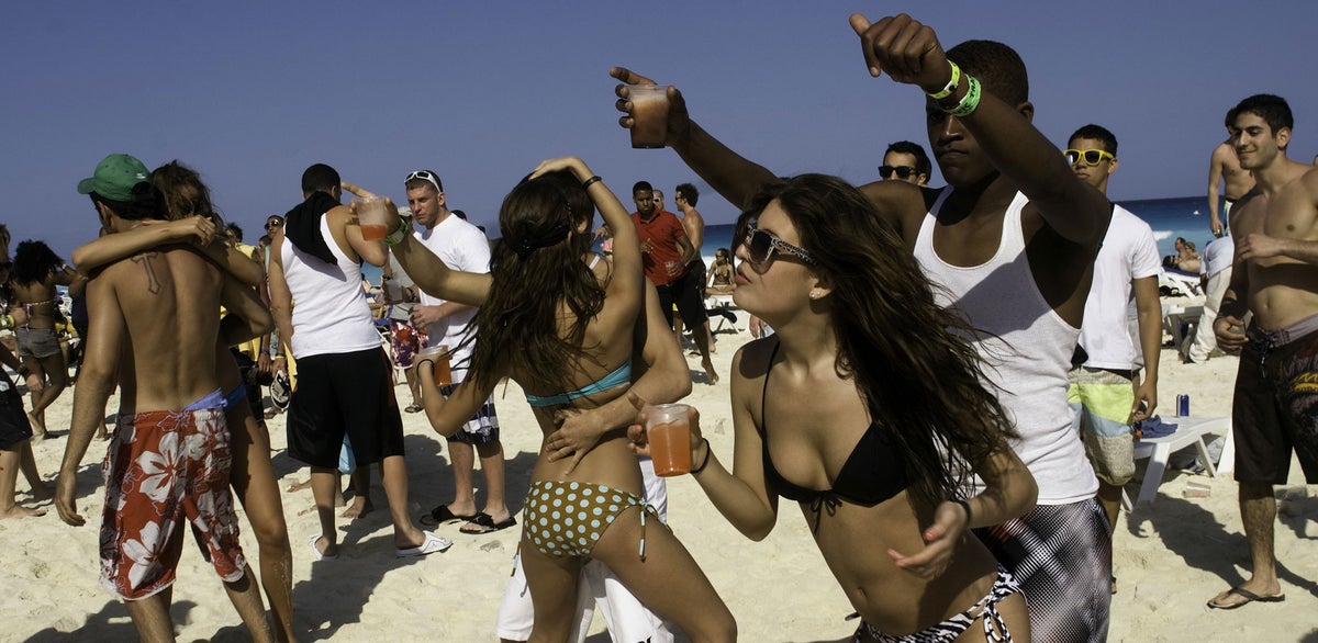 bam bam recommends drunk spring break girls pic