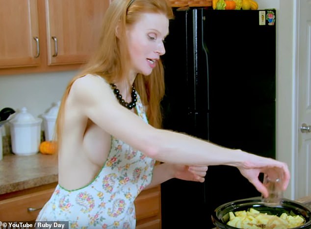 ruby day naked cooking