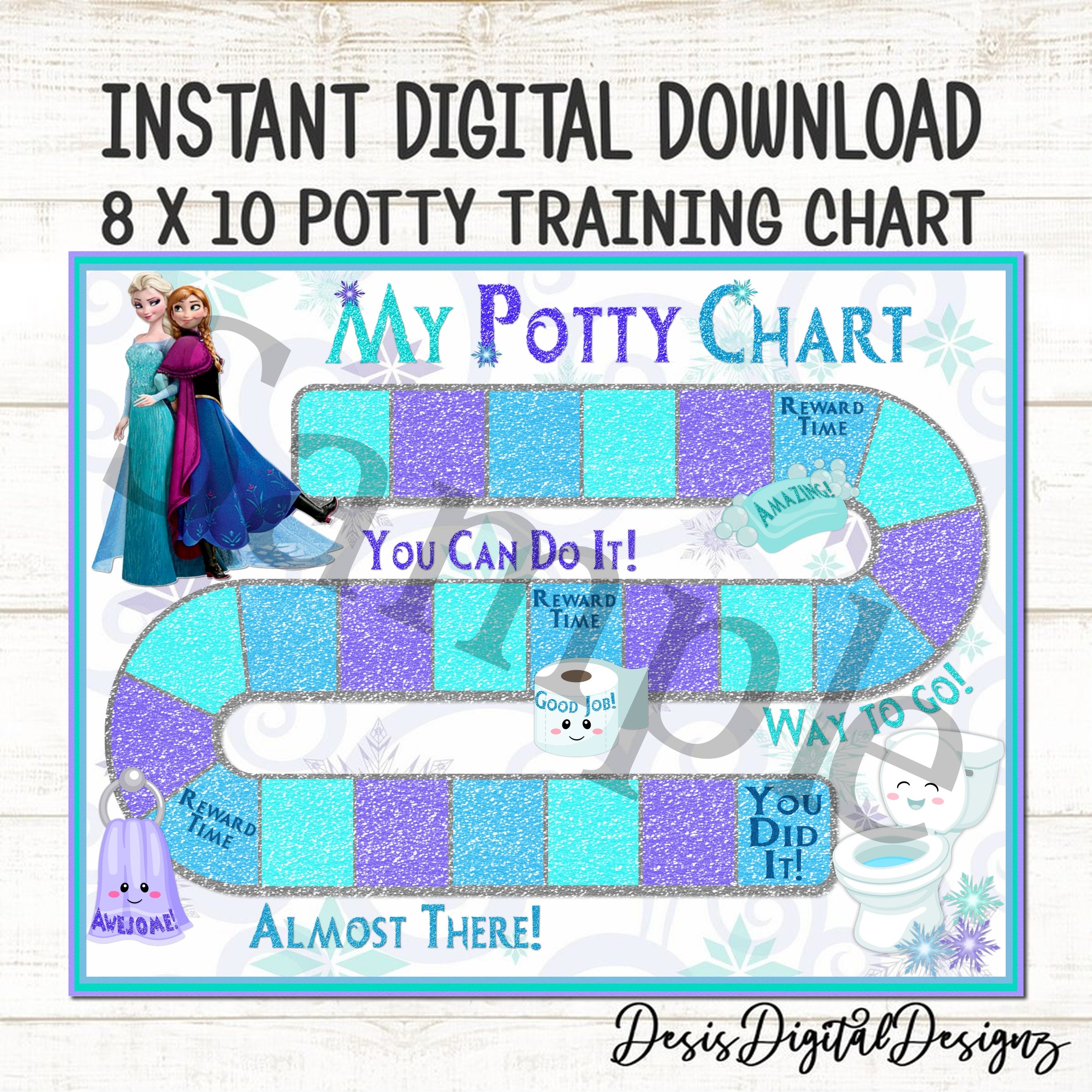 christine fielder recommends frozen potty training pic