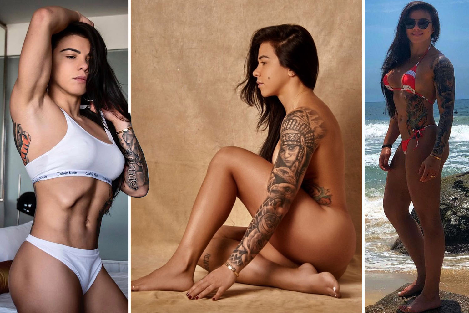 Claudia Gadelha Hot adult teeth