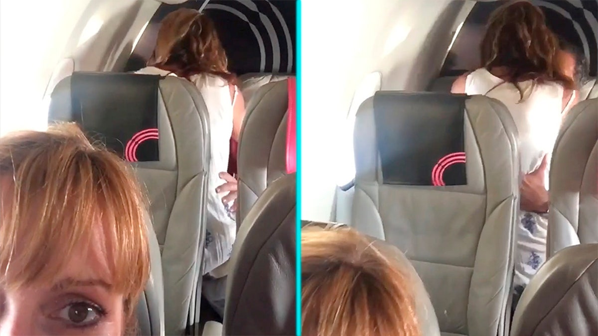 people having sex on an airplane