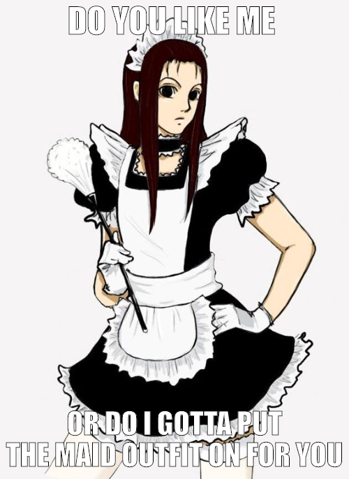 bert de castro recommends Maid Outfit Meme