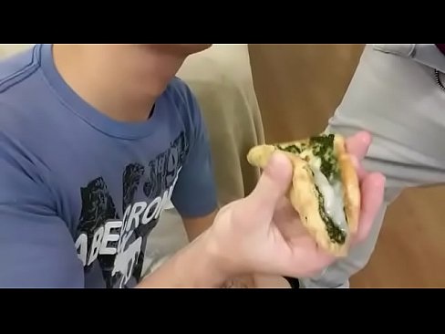 Eating Cum Covered Food stripper fuck