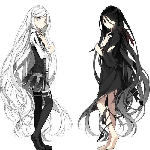 brad ely recommends anime twins black and white pic
