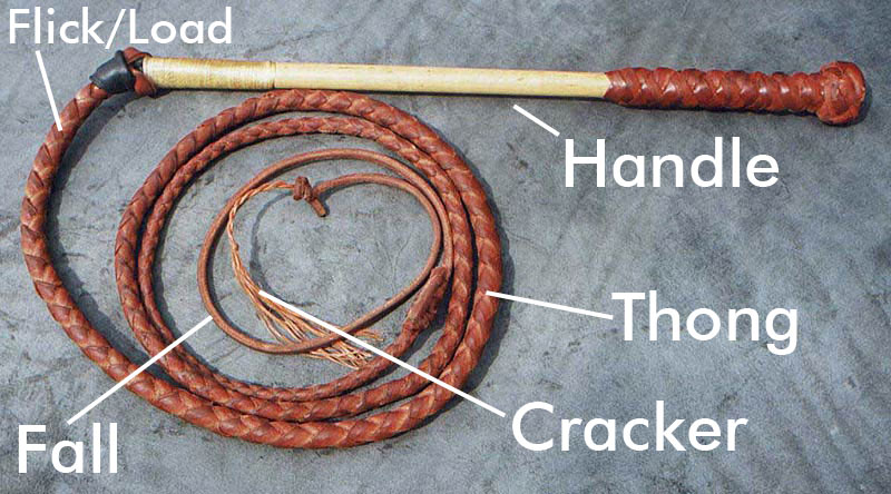 How To Make A Homemade Bullwhip carries his