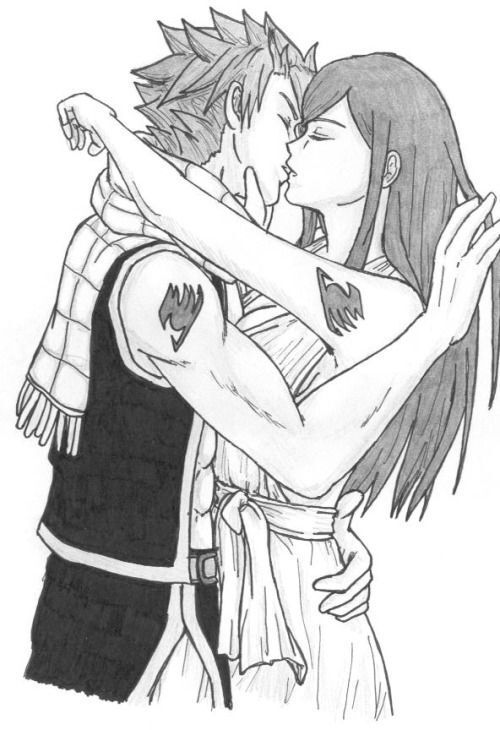 debbie storey recommends erza and natsu kissing pic