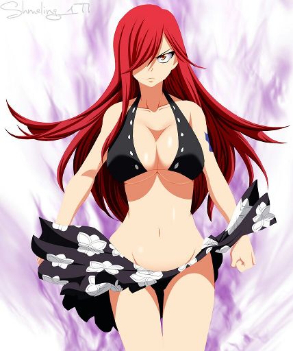 arundhati ghosh recommends erza fairy tail hot pic