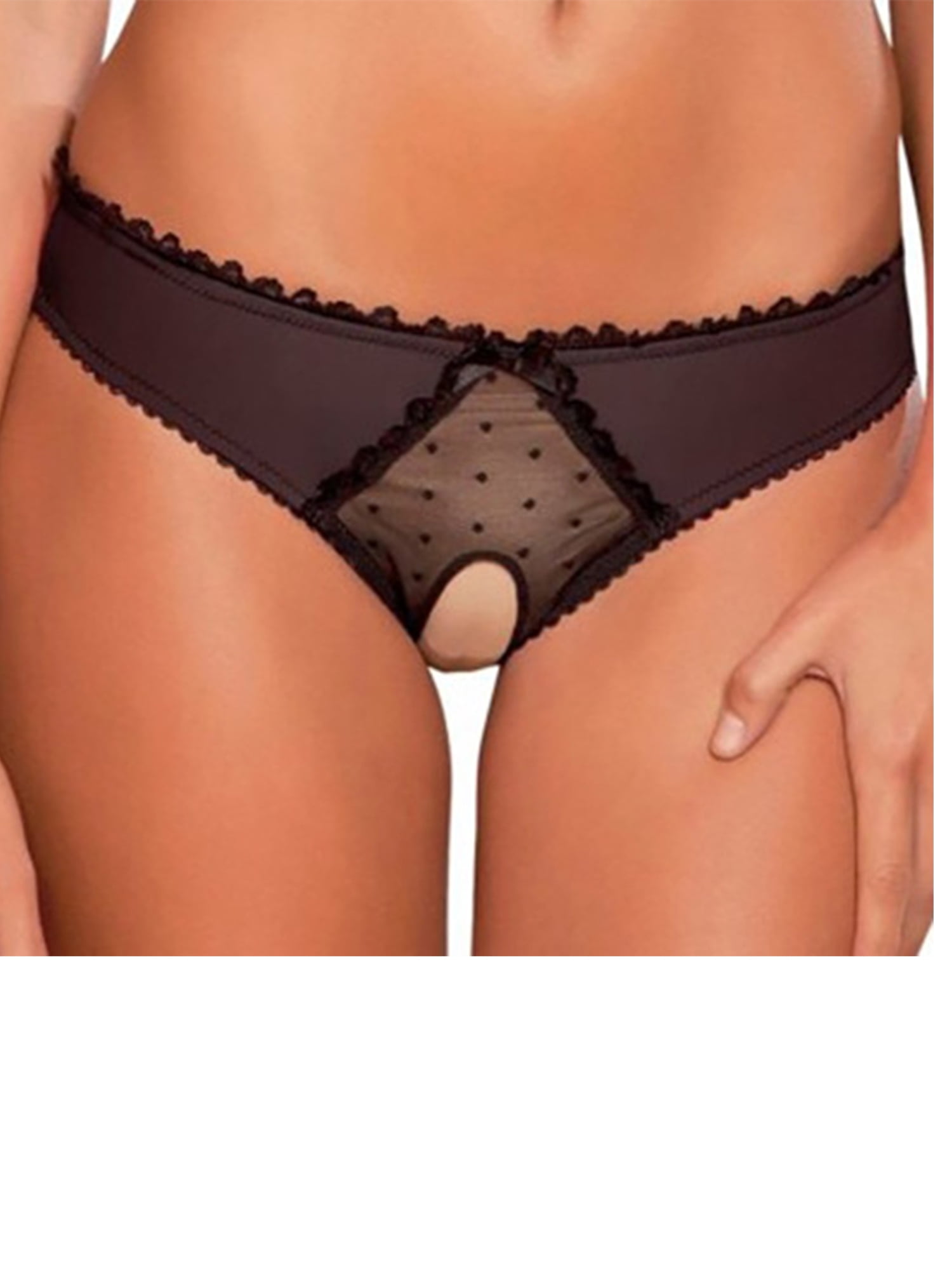 crotchless g string panties