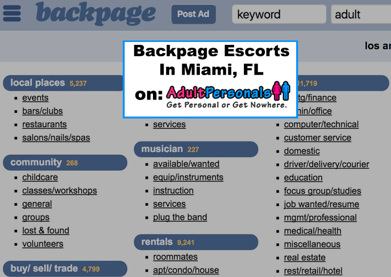 Backpage Com Miami Escorts slut punishment