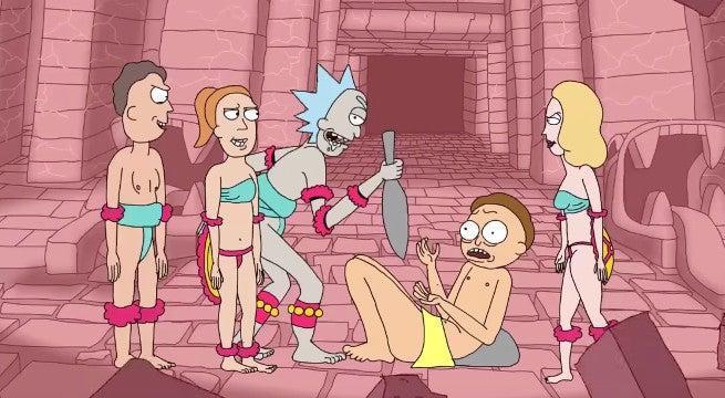 alison spacey recommends rick and morty nudity pic