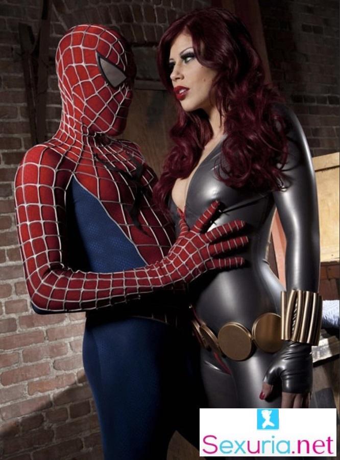 Best of Spiderman xxx a porn parody
